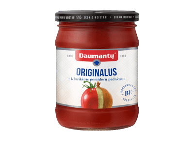 KLASIKINIS DAUMANTŲ pomidorų padažas, 500 g