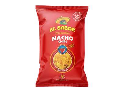 Kukurūzų traškučiai EL SABOR, aštrūs, 425 g
