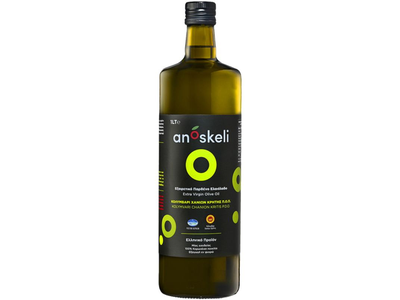 Anoskeli EVOO Ypač tyras alyvuogių aliejus 1 l
