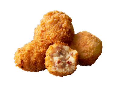 Šaldyti kroketai su Ispanišku vytintu kumpiu LUXURY TAPAS, padengti panko džiuvesėlliais, 1 kg