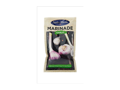 Česnakinis mėsos ir vištienos marinatas SANTA MARIA BBQ, 75 g