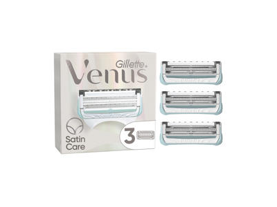 Moteriško sisteminio skustuvo galvutės, GILLETTE VENUS, 3galv.