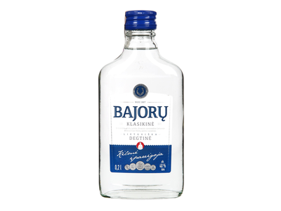 Degtinė BAJORŲ KLASIKINĖ 40%, 0,2 l
