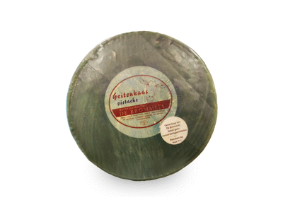 Ožkų pieno sūris su pistacijomis BROMMELS, 50 % s. m., 1 kg