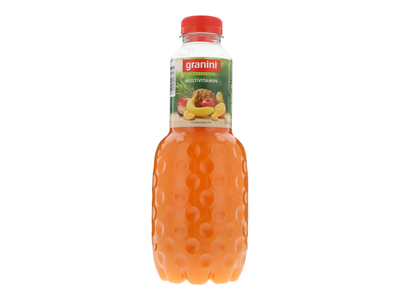 Įvairių vaisių nektaras GRANINI, 1 l