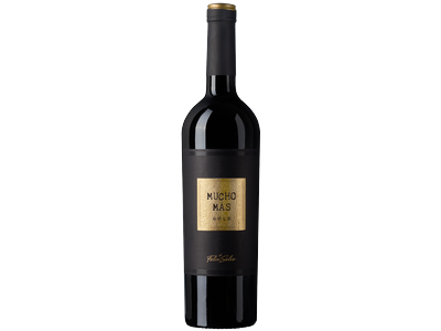 Vynas MUCHO MAS, Gold, raudonas, pusiau sausas, 14%, 0,75 l
