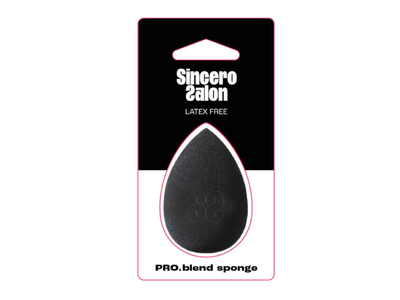 Juoda makiažo kempinėlė SINCERO SALON PRO BLEND, 1vnt.