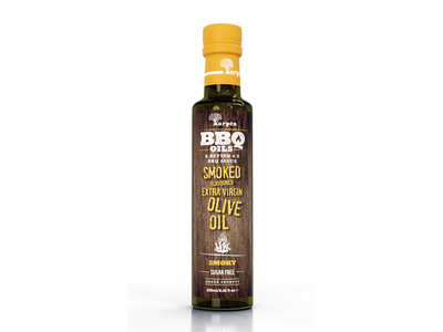 Alyvuogių aliejus KARPEA, BBQ, extra virgin, dūmo skonio, 250 ml