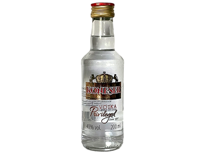Degtinė KONESER CLASSIC, 40 %, 0.2L