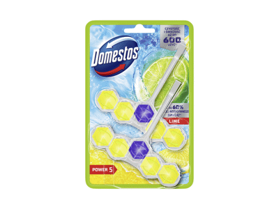 Tual. gaiviklis ir valiklis DOMESTOS POWER 5 LIME, 2 x 50 g, 100 g