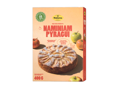 Miltinis mišinys MALSENA naminiam pyragui, 400 g