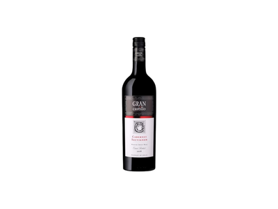 Raud. vynas GRAN CASTILLO CABERNET, 12%,0,75l