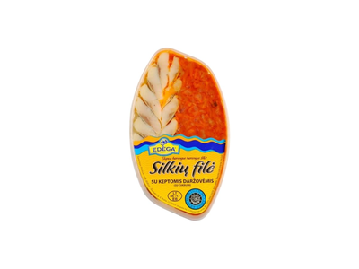 Edega Silkių filė su keptomis daržovėmis, 200 g