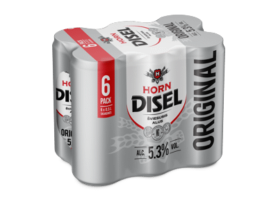 Šviesusis alus HORN DISEL, 6 vnt., 3 l