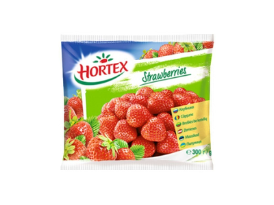 ❄️ Šald. braškės HORTEX, 300 g