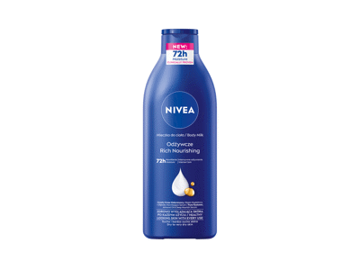 NIVEA Rich Nourishing maitinamasis kūno losjonas, 400 ml