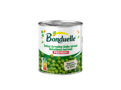 Žirneliai BONDUELLE, 800 g / 530 g