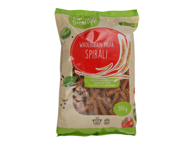 Makaronai SPIRALI RIMI GREATLIFE, 500 g