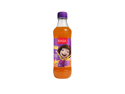 Įvairių vaisių skonio gaivusis gėrimas RASA KAKĖ MAKĖ, 330 ml