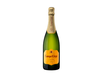 Putojantis baltasis sausas vynas CAMPO VIEJO BRUT, 750 ml
