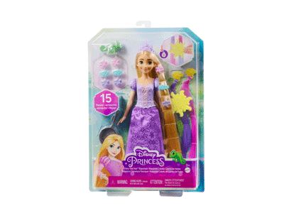 Spalvą keičianti lėlė DISNEY PRINCESS AUKSAPLAUKĖ, 1 vnt.
