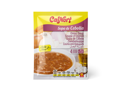 Greitai paruošiama sriuba CALNORT, svogūnų skonio, 50 g