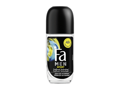 Vyriškas rutulinis dezodorantas FA SPORT, 50 ml