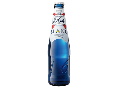 Alus KRONENBOURG BLANC, 5%, 0,33 l but.