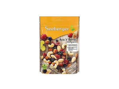 Riešutų mišinys SEEBERGER, su džiovintais vaisiais, 150 g