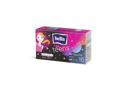 Tamponai BELLA for Teens Mini, N16