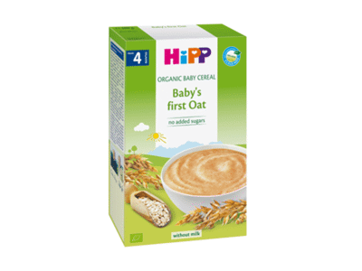 Ekologiška avižų košė HIPP (nuo 4 mėn.), 200 g