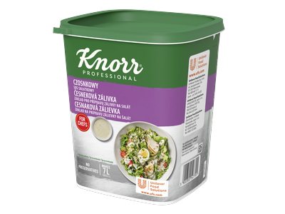 Česnakinis padažas KNORR, salotoms, 0,7 kg