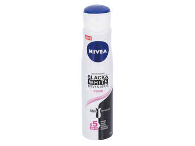 Purškiamas dezodorantas MOTERIMS NIVEA INVISIBLE CLEAR, 250 ml