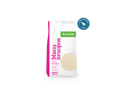 Manų kruopos DOBELES, 800 g