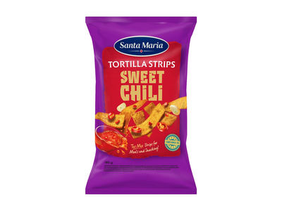 Čili sk. kukur. traškučiai SANTA MARIA, 185 g