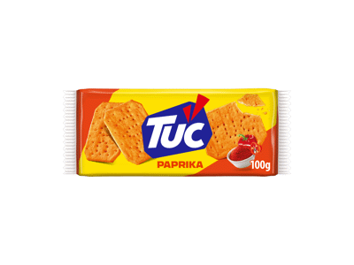 Krekeriai TUC, paprikų skonio, 100 g