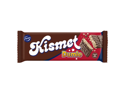 Vaflis su karamelės skonio įdaru FAZER Kismet Dumle