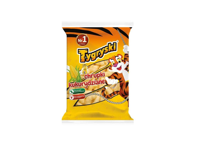 Kukurūzų lazdelės TYGRYSKI, 90 g