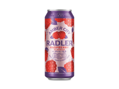 Alaus kokteilis Amber City Radler Raspberry 2%0,5L