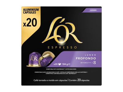 Kavos kapsulės L'OR PROFONDO, 52 g