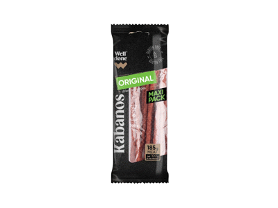 K. rūkytos, vytintos KABANOS dešrelės WELL DONE, nerūš., 300 g