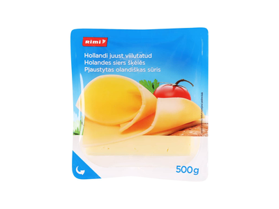 Olandiškas pjaustytas sūris RIMI, 45%, 500g