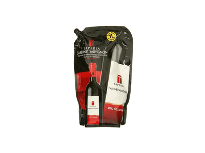 🇪🇸 Raudonasis sausas vynas TAPERIA CABERNET SAUVIGNON, 1 l