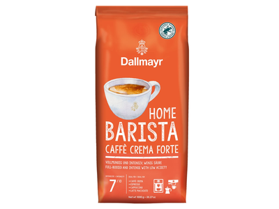 Dallmayr Home Barista Crema Forte Kavos pupelės 1 kg