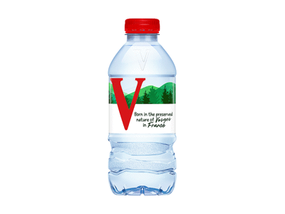 Negazuotas natūralus mineralinis vanduo VITTEL, 330 ml