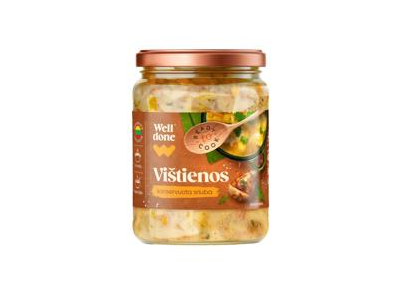 Konservuota vištienos sriuba WELL DONE, 480 g