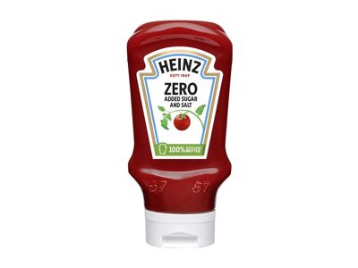 Kečupas HEINZ ZERO, 400 ml