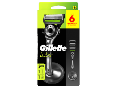 Sk. galvutės GILLETTE LABS su laikikl., 3 vnt