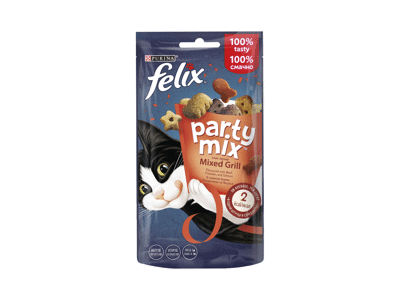 Kačių skanėstas FELIX MIXED GRILL, 60 g