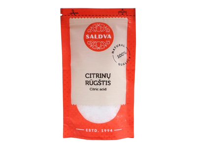 Citrinų rūgštis SALDVA, 55 g